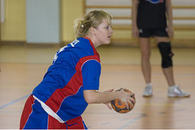 Liga Wojewódzka 16.12.2007 Orlik Reszel – UKPR Giżycko (Marlena Hryczuk)
 fot.Krzysztof Majcher