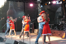 Festiwal Muzyki Folkowej – „Bartoszyce 2008” -Farma - Jak się bawić to na całego
 fot.Beata Kilanowska