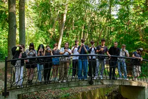 zajęcia fotograficzne w plenerze fot.Krzysztof Majcher