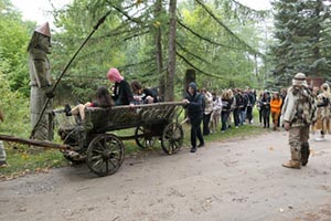 Zdjęcie do artykułu: Uczniowie Zespołu Szkół im. M. Rataja w Reszlu odwiedzili Galindię