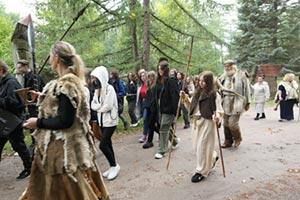 Zdjęcie do artykułu: Uczniowie Zespołu Szkół im. M. Rataja w Reszlu odwiedzili Galindię